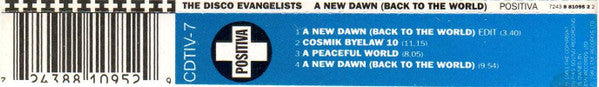 The Disco Evangelists : A New Dawn (Back To The World) (CD, Single)
