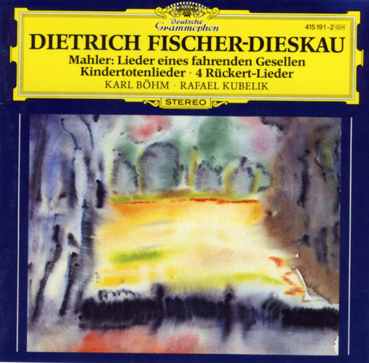 Gustav Mahler, Dietrich Fischer-Dieskau : Lieder Eines Fahrenden Gesellen - Kindertotenlieder - 4 Rückert-Lieder (CD, Comp)