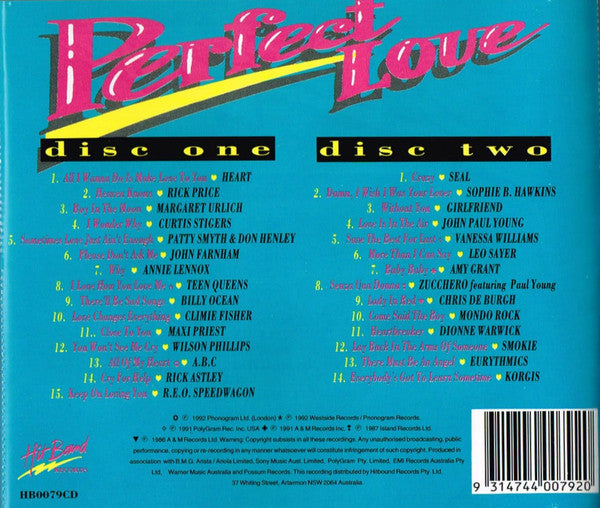 Various : Perfect Love (2xCD, Comp)