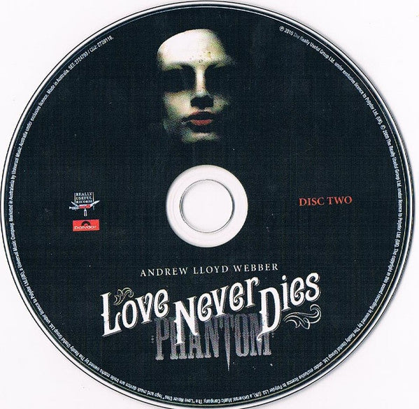 Andrew Lloyd Webber : Love Never Dies (2xCD, Album)