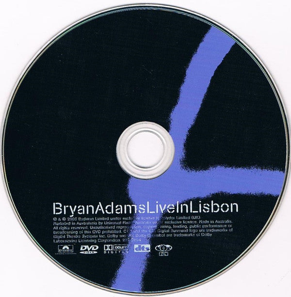 Bryan Adams : Live In Lisbon (DVD-V, Multichannel, PAL)