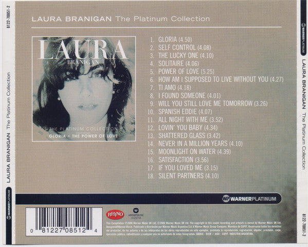 Laura Branigan : The Platinum Collection (CD, Comp)