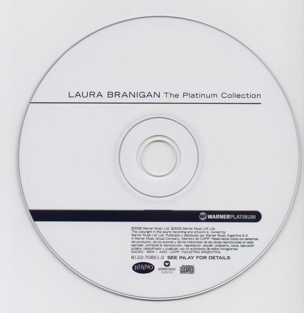 Laura Branigan : The Platinum Collection (CD, Comp)