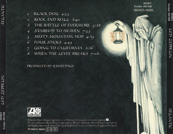 Led Zeppelin : Untitled (CD, Album, RE)