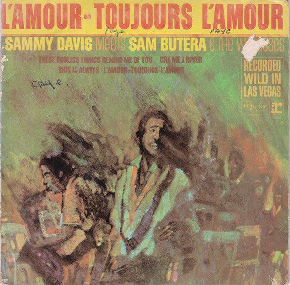 Sammy Davis* Meets Sam Butera & The Witnesses* : L'Amour- Toujours L'Amour (7", EP)