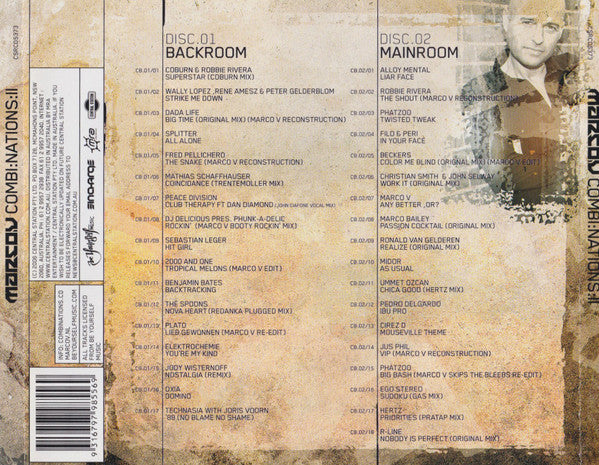 Marco V : Combi:Nations:II (2xCD, Comp, Mixed)