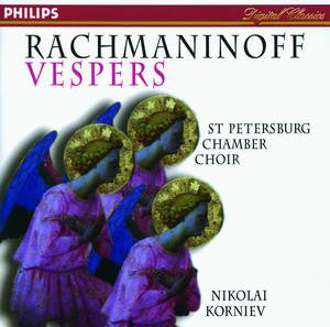 Rachmaninoff*, Olga Borodina • Vladimir Mostowoy* • St Petersburg Chamber Choir • Nikolai Korniev : Vespers (CD)