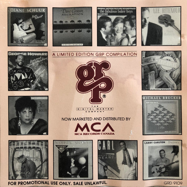 Various : A Limited Edition GRP Compilation (CD, Comp, Ltd, Promo)