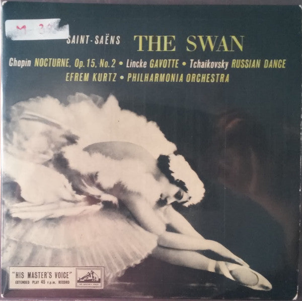 Efrem Kurtz, Philharmonia Orchestra : The Swan (7", EP)