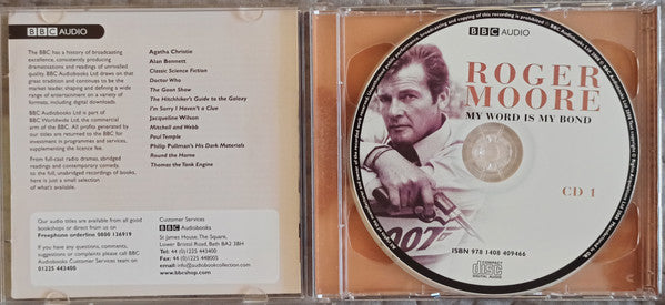 Roger Moore : My Word Is My Bond (2xCD)