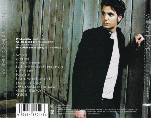 William Joseph : Within (CD, Album)