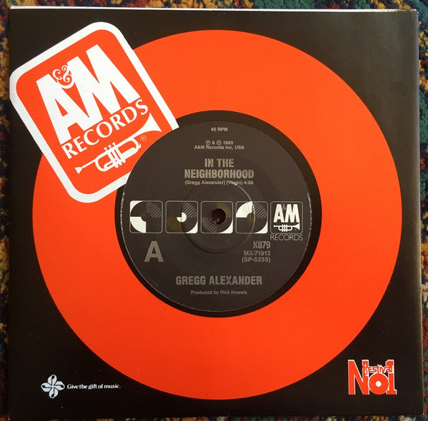 Gregg Alexander : In The Neighborhood (7", Single)