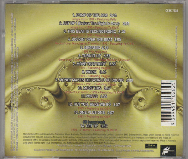 Technotronic : The Greatest Hits (CD, Comp)