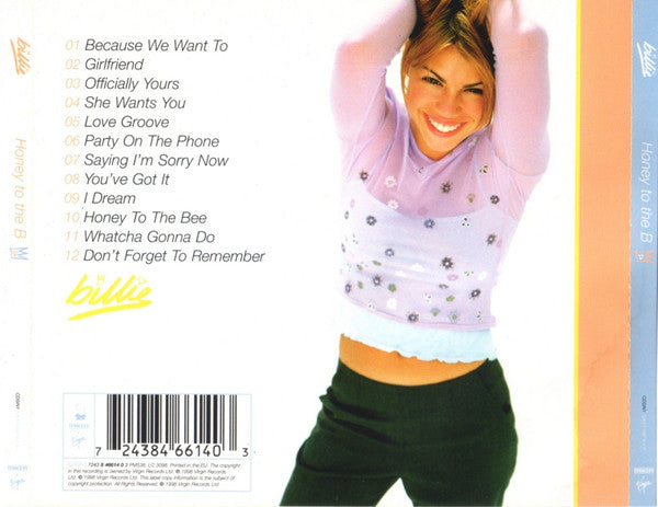 Billie* : Honey To The B (CD, Album, Enh)