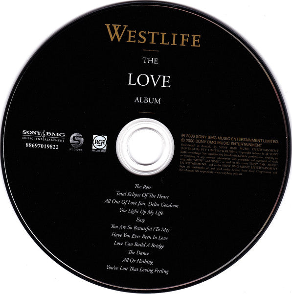 Westlife : The Love Album (CD, Album)