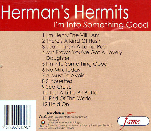 Herman's Hermits : I'm Into Something Good (CD, Comp)