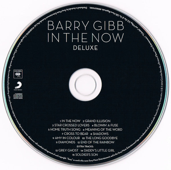 Barry Gibb : In The Now - Deluxe (CD, Album, Dlx)