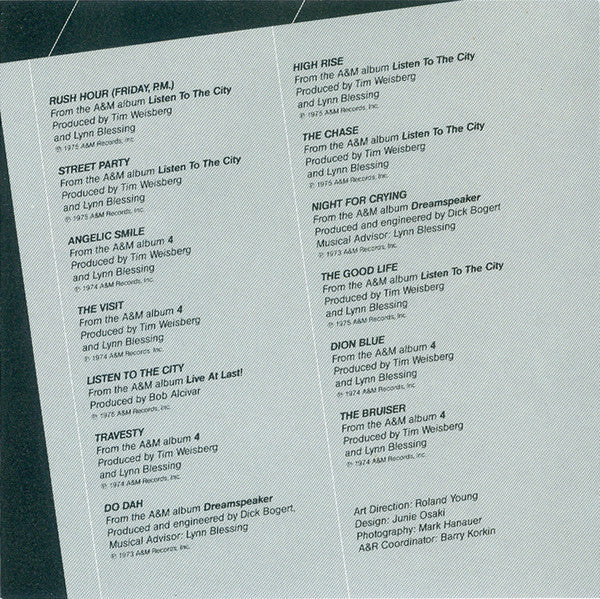 Tim Weisberg : Smile! / The Best Of Tim Weisberg (CD, Comp, RE)