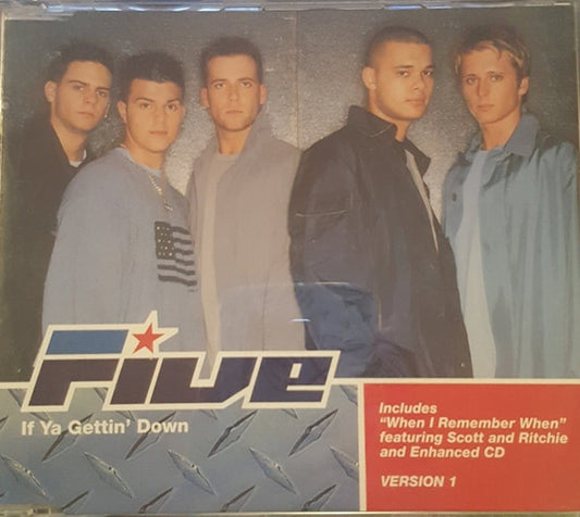 Five : If Ya Gettin' Down (CD, Single, Enh)