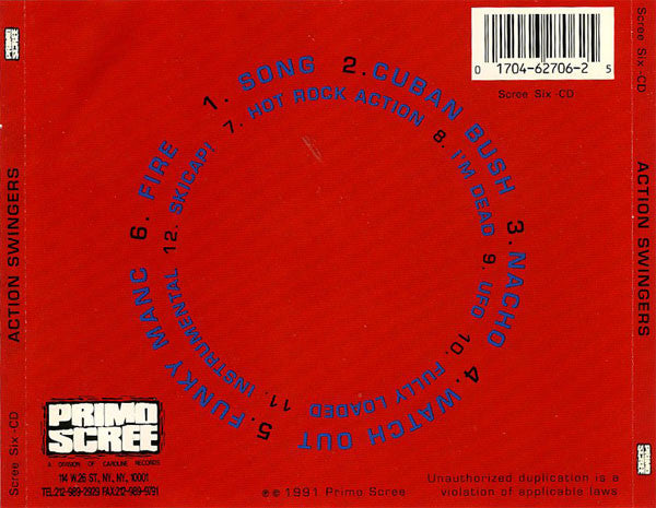 Action Swingers : Action Swingers (CD, Album)