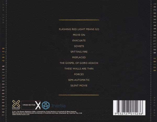 The Boxer Rebellion : Union (CD, Album, Enh)