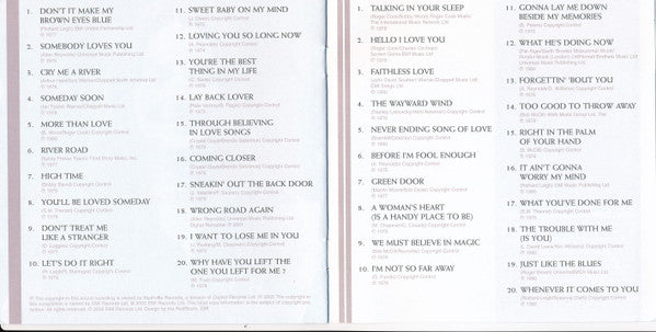 Crystal Gayle : Best Of Crystal Gayle  (2xCD, Comp)