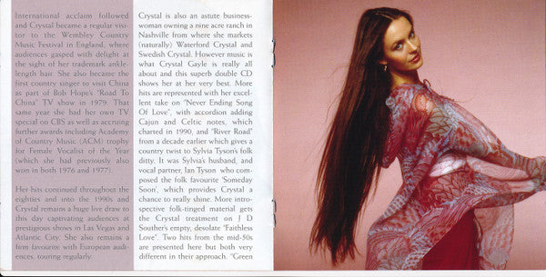 Crystal Gayle : Best Of Crystal Gayle  (2xCD, Comp)