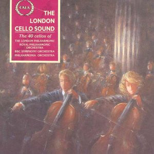 The London Cello Sound, London Philharmonic Orchestra, Royal Philharmonic Orchestra, BBC Symphony Orchestra, Philharmonia Orchestra, Camille Saint-Saëns, Sergei Vasilyevich Rachmaninoff, Pablo Casals, Richard Balcombe, Leonard Bernstein : The 40 Cellos of The London Philharmonic, Royal Philharmonic Orchestra (CD, Album)