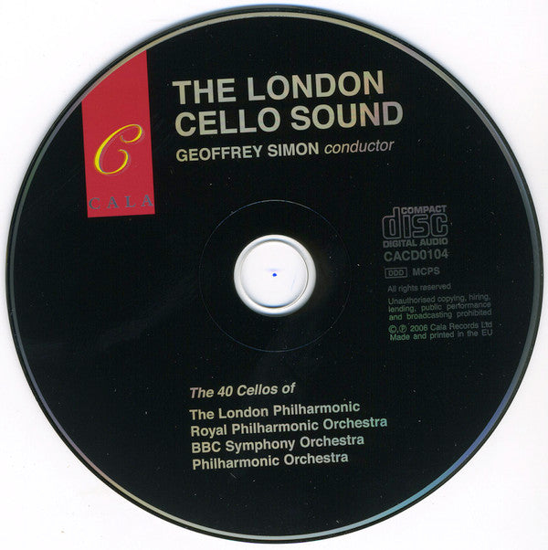 The London Cello Sound, London Philharmonic Orchestra, Royal Philharmonic Orchestra, BBC Symphony Orchestra, Philharmonia Orchestra, Camille Saint-Saëns, Sergei Vasilyevich Rachmaninoff, Pablo Casals, Richard Balcombe, Leonard Bernstein : The 40 Cellos of The London Philharmonic, Royal Philharmonic Orchestra (CD, Album)
