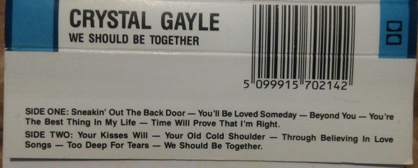 Crystal Gayle : We Should Be Together (Cass, Album, RE)