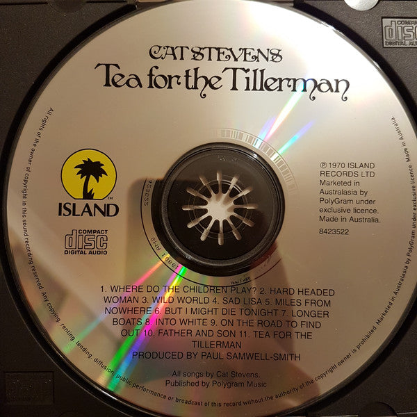 Cat Stevens : Tea For The Tillerman (CD, Album, RE)