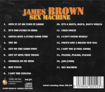 James Brown : Sex Machine (CD, Comp)