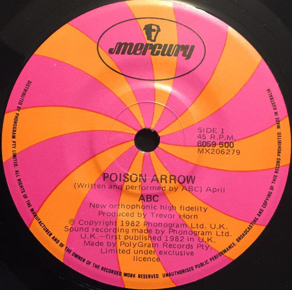 ABC : Poison Arrow (7", Single, Lab)