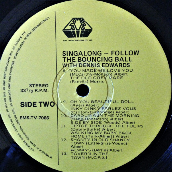 Dennis Edwards (7) : Singalong With Dennis Edwards (LP, Album)