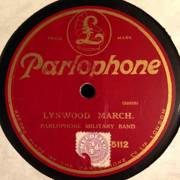 Parlophone Military Band : The Liberator March. / Lynwood March (Shellac, 10")