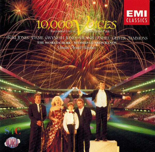 Tom Jones, Dame Gwyneth Jones*, Dennis O'Neill (3), Oliver Sammons, The World Choir, Four Bands Of The Guards Division, Owain Arwel Hughes : 10,000 Voices  (CD, Album)