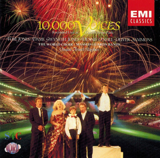 Tom Jones, Dame Gwyneth Jones*, Dennis O'Neill (3), Oliver Sammons, The World Choir, Four Bands Of The Guards Division, Owain Arwel Hughes : 10,000 Voices  (CD, Album)