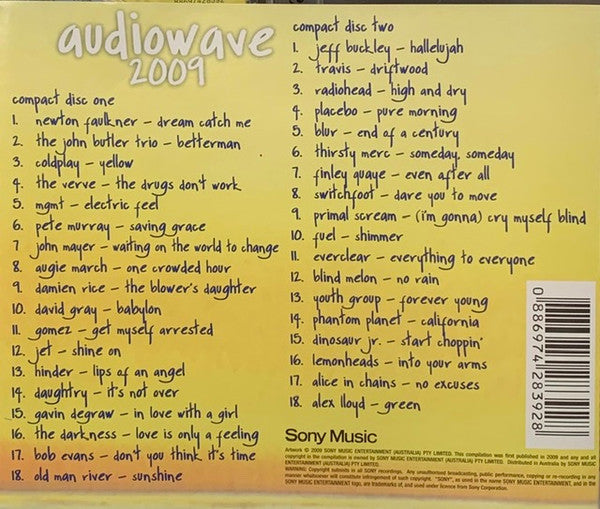Various : Audiowave 2009 (2xCD, Comp)