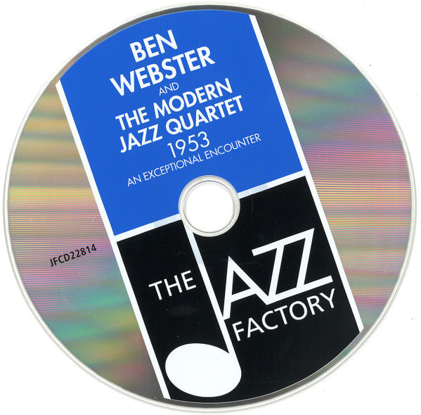 Ben Webster And The Modern Jazz Quartet : 1953 An Exceptional Encounter (CD, Album, RE)