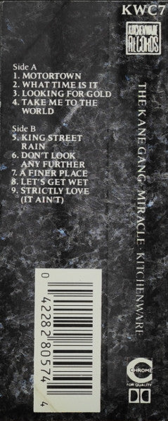 The Kane Gang : Miracle (Cass, Album)