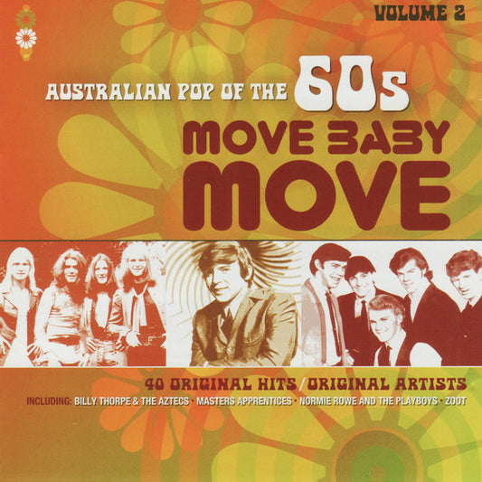 Various : Move Baby Move (Australian Pop Of The 60s Vol 2) (2xCD, Comp)