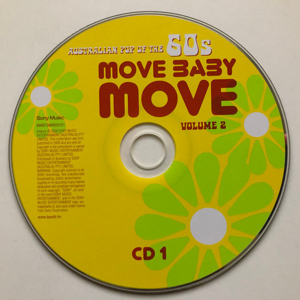 Various : Move Baby Move (Australian Pop Of The 60s Vol 2) (2xCD, Comp)