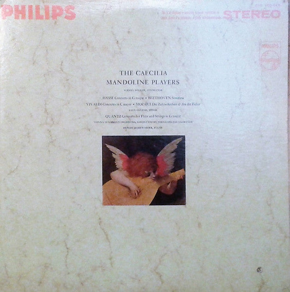 Mandolin Orchestra Caecilia (Amsterdam), Wessel Dekker : The Caecilia Mandoline Players (LP, Album, RE)