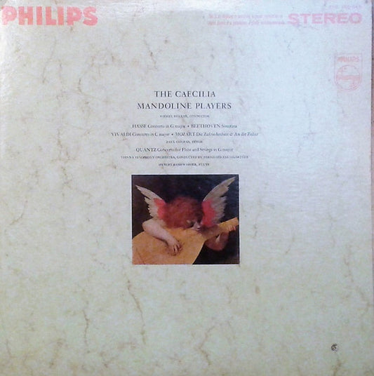 Mandolin Orchestra Caecilia (Amsterdam), Wessel Dekker : The Caecilia Mandoline Players (LP, Album, RE)