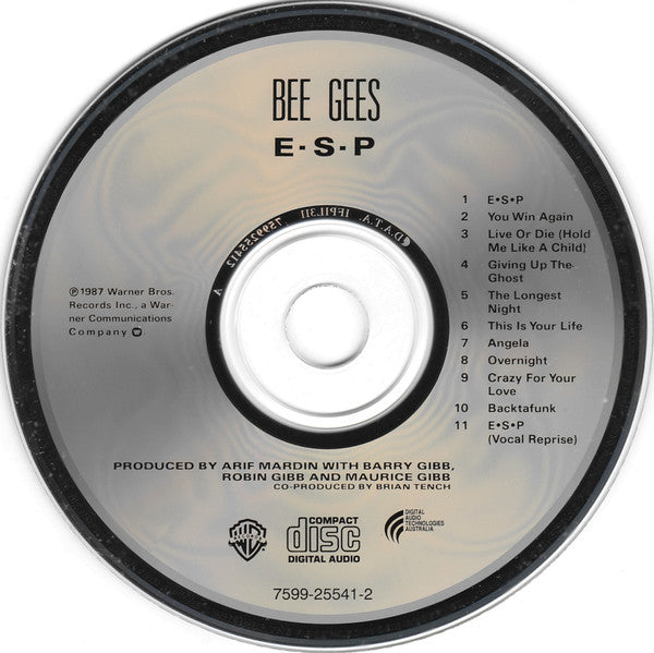 Bee Gees : E•S•P (CD, Album, RE)