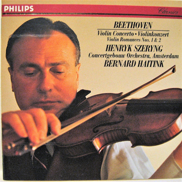Beethoven*, Henryk Szeryng, Concertgebouw Orchestra, Amsterdam*, Bernard Haitink : Violin Concerto / Violin Romances Nos.1 & 2 (CD, Comp)