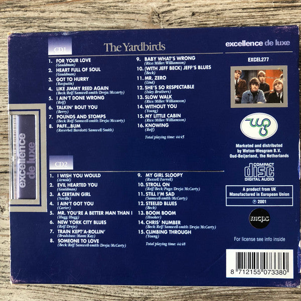 The Yardbirds : 31 Rock Standards (2xCD, Comp, Dlx)