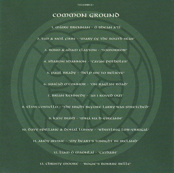 Various : Common Ground (CD, Album, Comp)