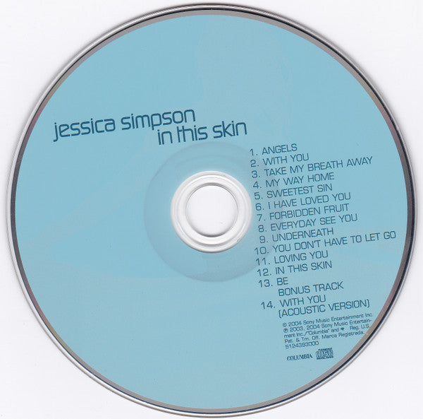 Jessica Simpson : In This Skin (CD, Album + DVD)