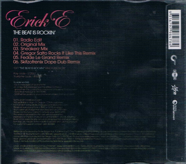 Erick E : The Beat Is Rockin' (CD, Single)